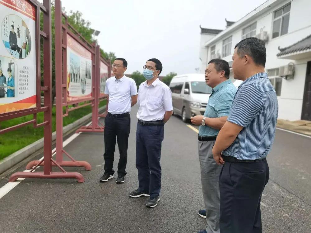 7月3日朱庆刚赴嘉鱼县调研指导工作